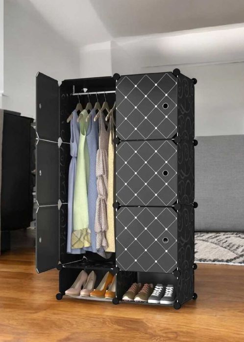 Пластиковий шкафчик для взуття та одягу якісний компактний