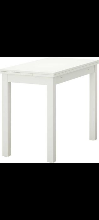 Stół rozkladany bialy IKEA Bjursta