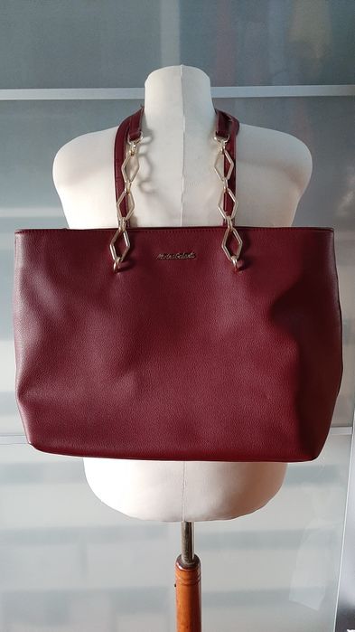 Bolsa bordô nova