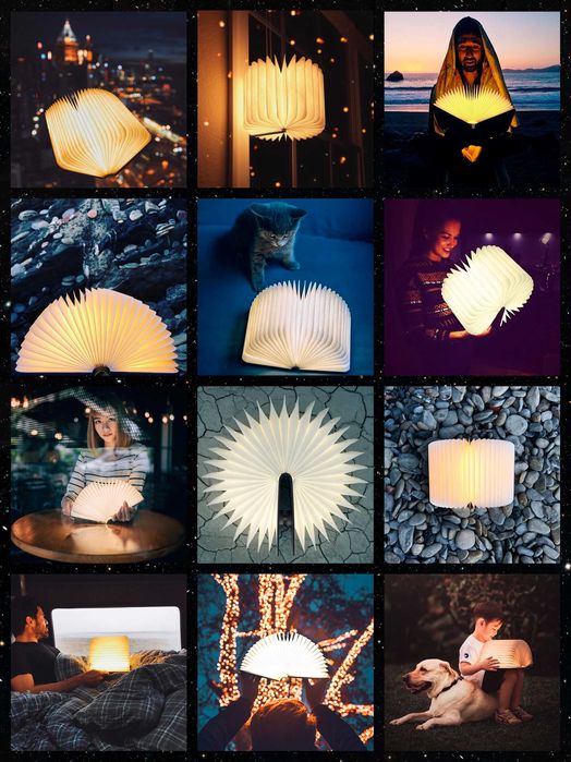 Smart Book - Livro Candeeiro Multi Color NOVO