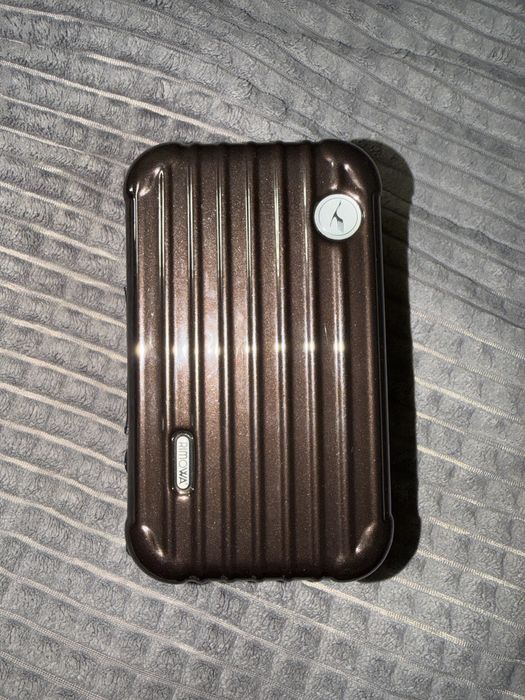 Несесер сумка Rimowa Lufthansa Amenity Kit | Opened | First Class | Gloss Brown Colour