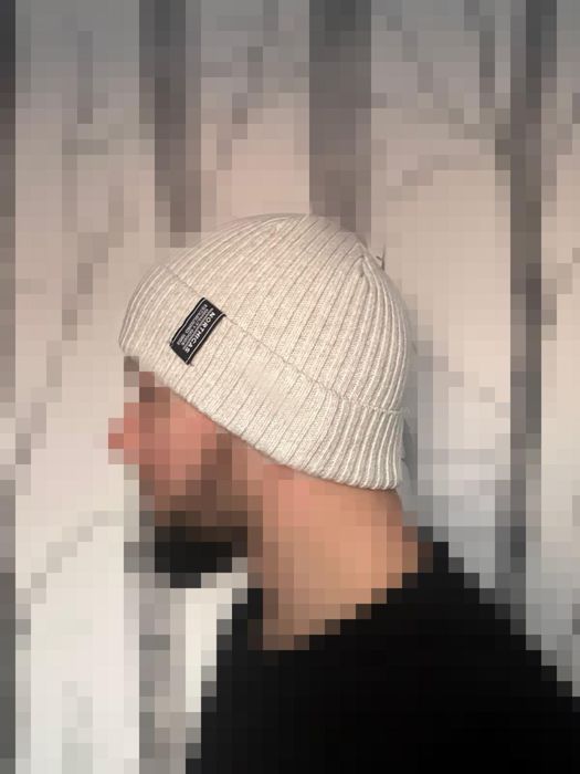 Шапка H&M, біла, one size