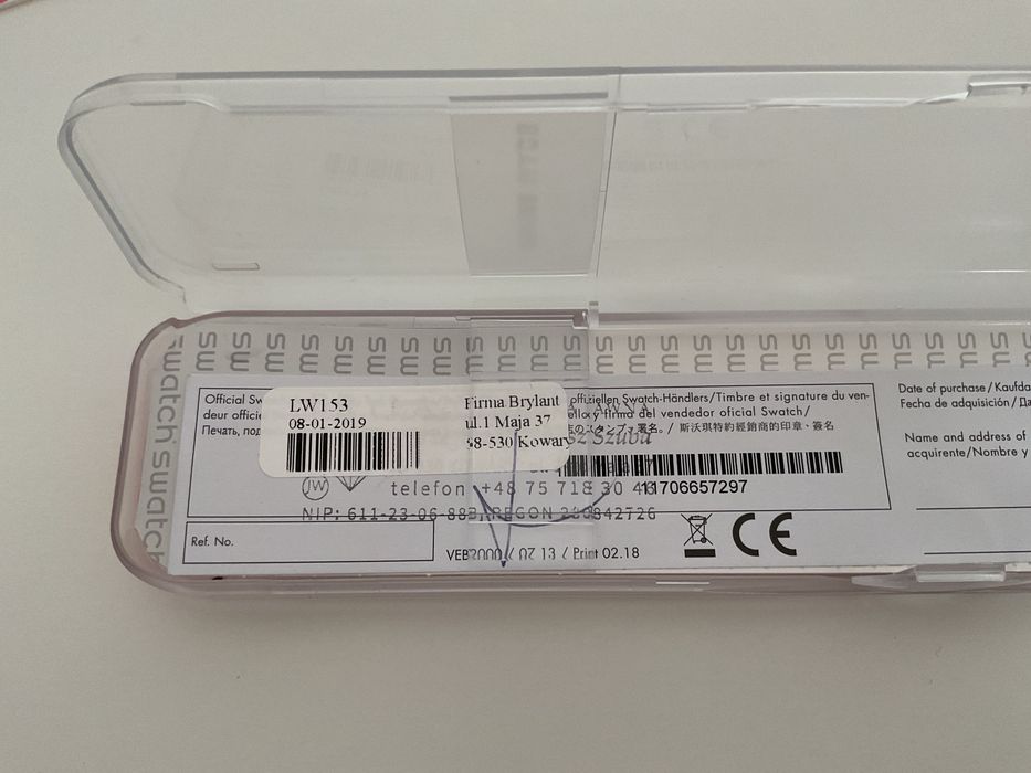 Zegarek dzieciecy Swatch