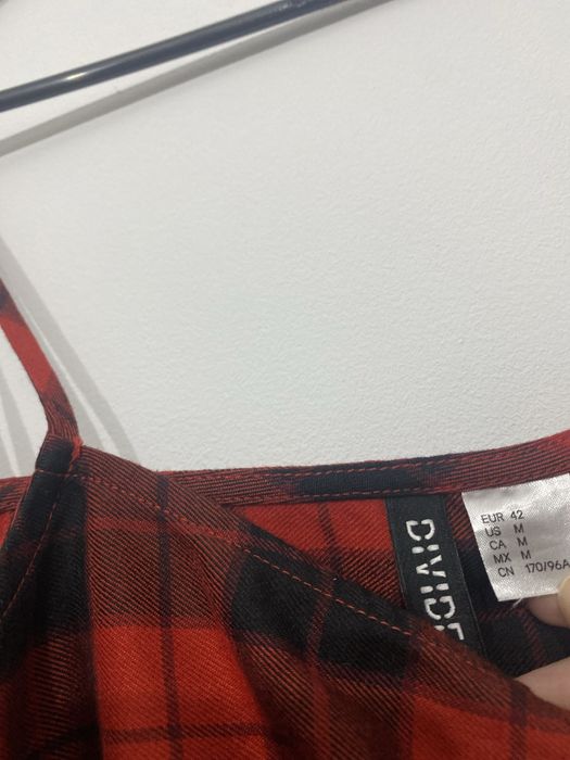 Sukienka krata damska H&M 38/40