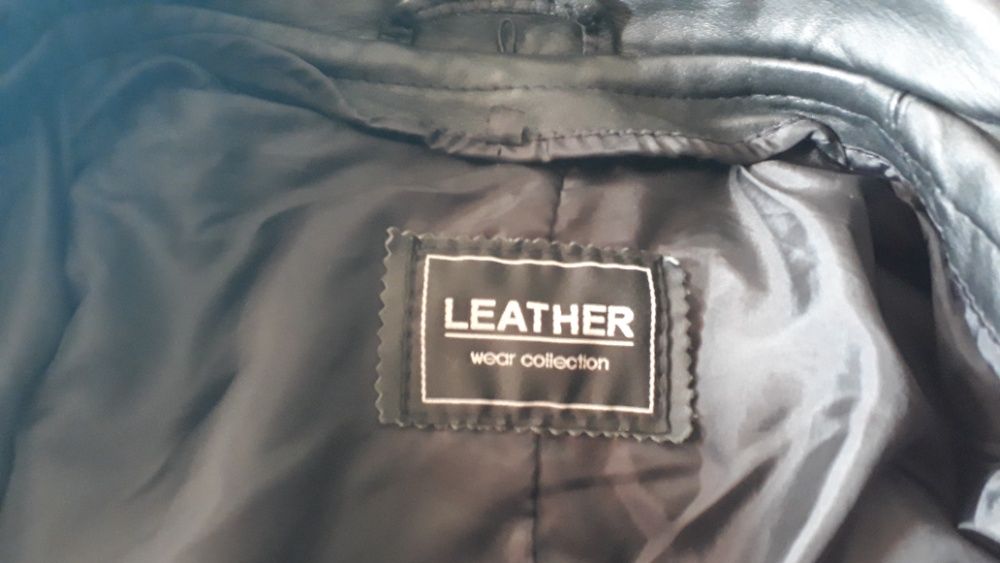 Kurtka męska skórzana