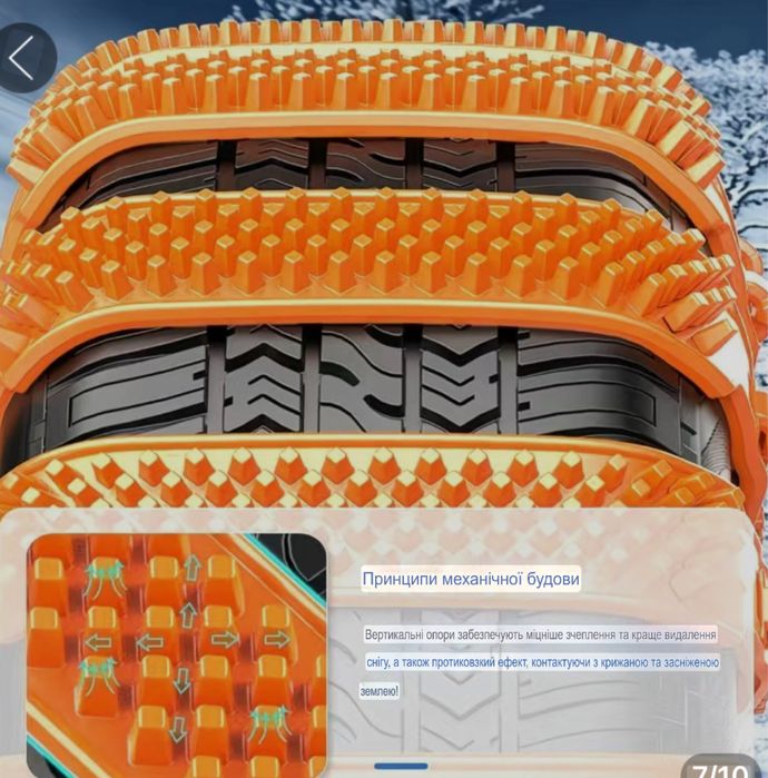 Накладки на шини