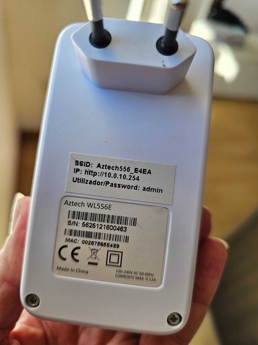 Repetidor de sinal Aztech 300 Mbps