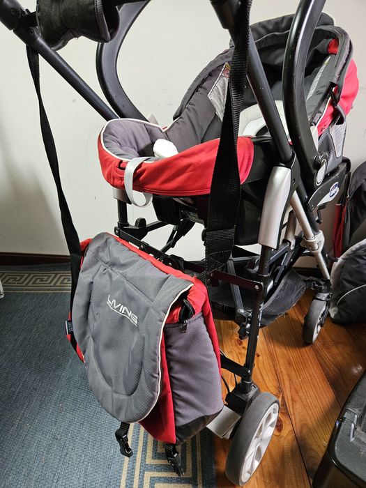 Conjunto carrinho bebé