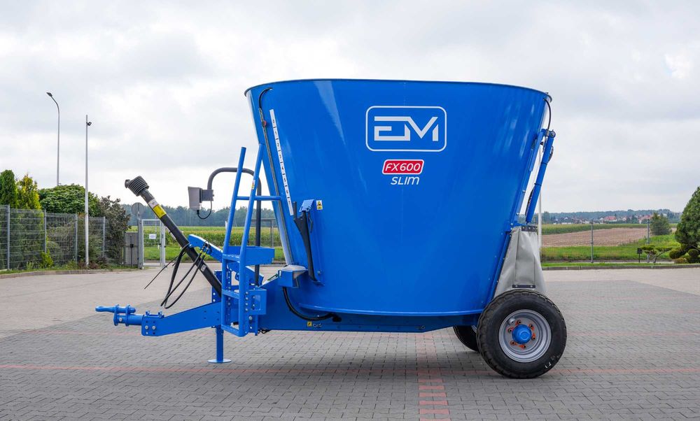 Wóz paszowy | EM RINO FX600SLIM | 6 m³ | DOSTĘPNA OD RĘKI |