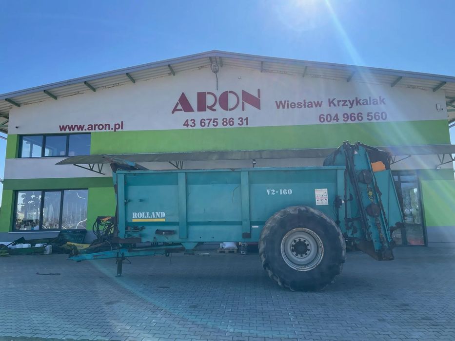 ROLLAND V 2160  rozrzutnik obornika ROLLAND V2160 16m3