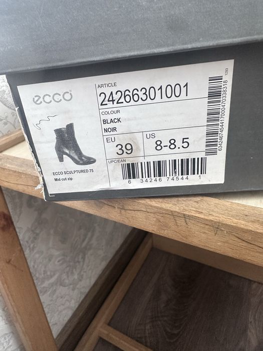 Черевики Ecco 39р
