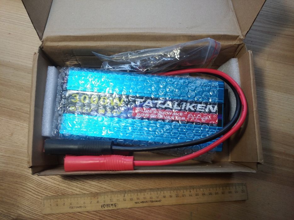 Інвертор 3000 Вт, перетворювач напруги 12/220 В, инвертор 3кВт