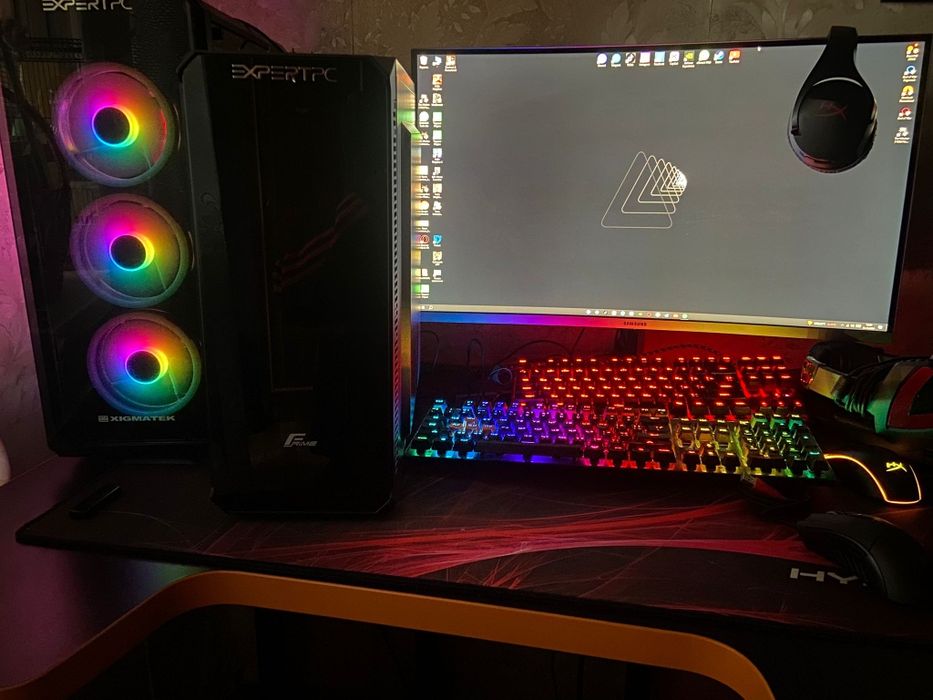 Игровой ПК,комплект, монитор 144Hz,ПК,клава,мишка,RTX2060 i59400f,