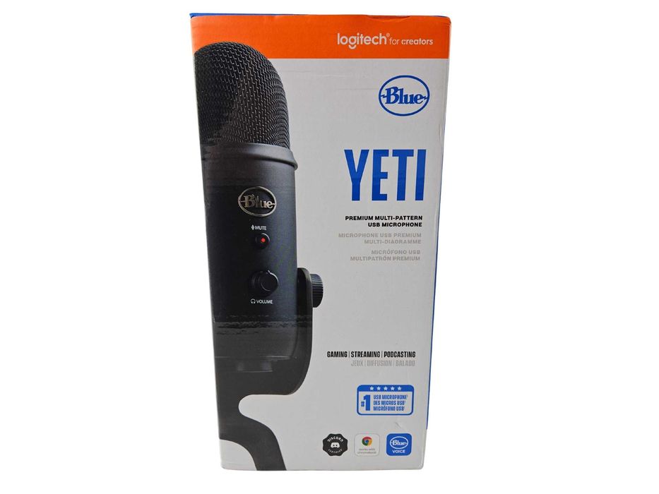 Мікрофон Logitech Blue Yeti Premium with Blue VO!CE