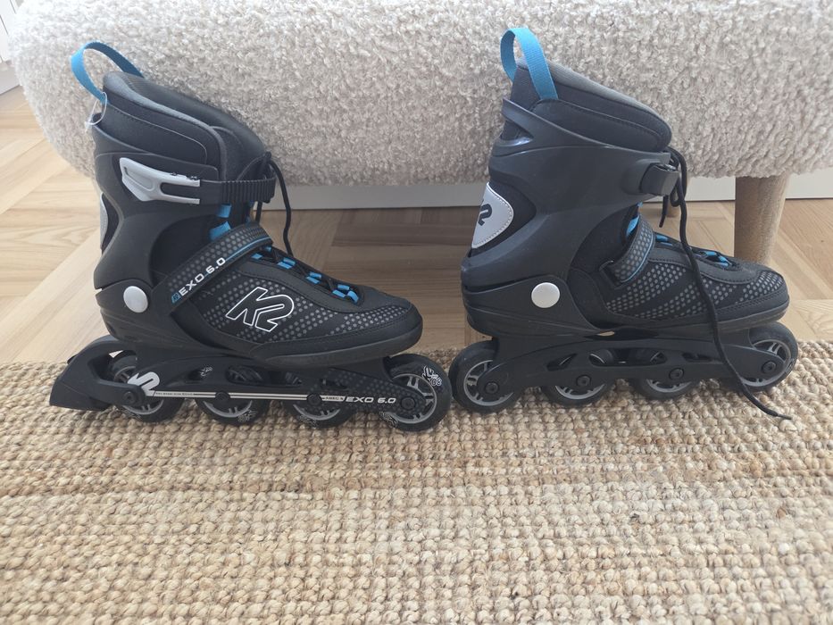 Rolki k2 exo 6.0 2 razy użyte