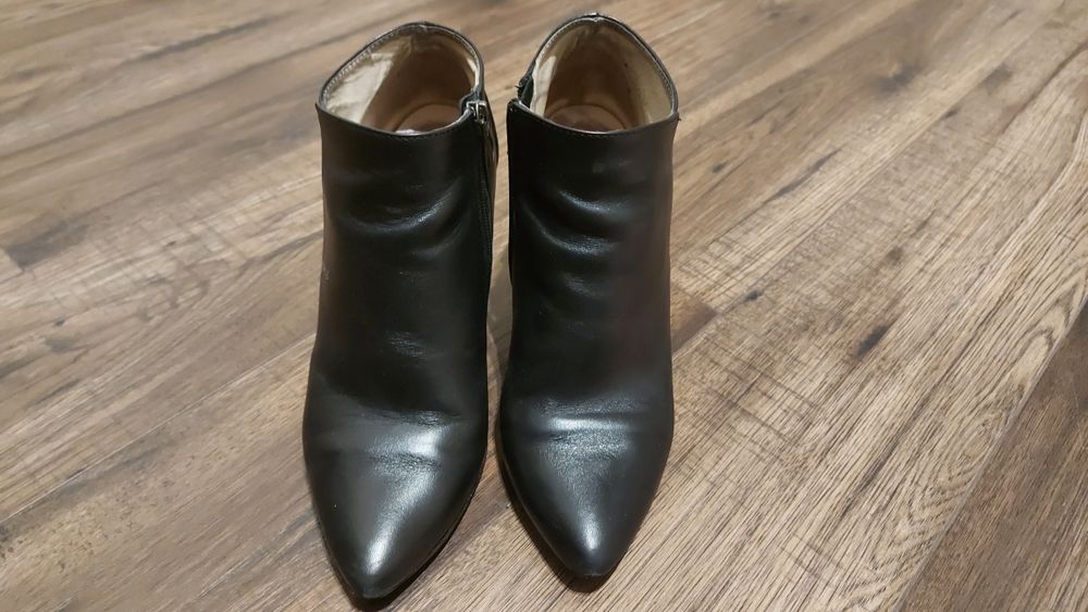 Botki skórkowe nieocieplane