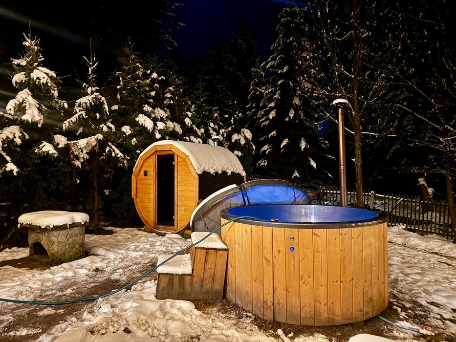 Górskie Domki na Wynajem – Odpocznij wśród natury,sauna,balia,bilard