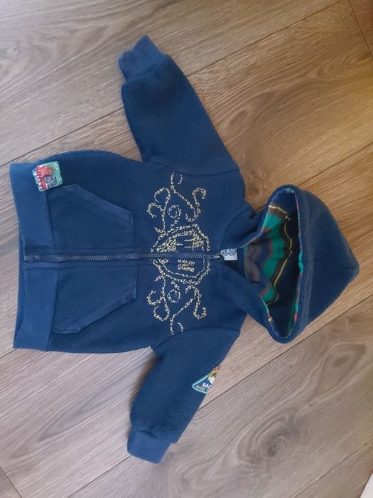 Bluza polarowa 62/68 jak kurtka