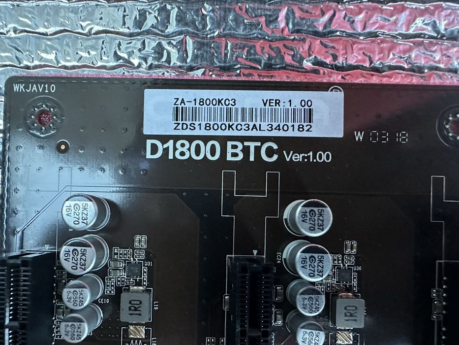 Материнская плата ONDA D1800-BTC