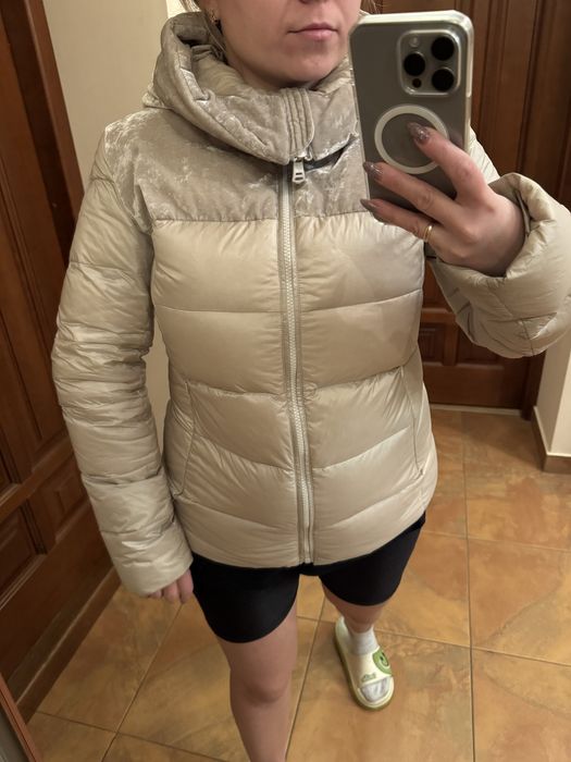 Курточка М пух коротка