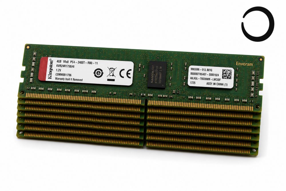 Samsung DDR4 PC4-2400 4GB×10枚　【S240210②】 ddr4 4gb 2400 samsung - купити комп'ютери та комплектуючі - Ціна