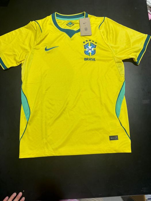 Camisola Nike Seleção Brasileira Principal Nova Tamanho M Com Etiqueta Original