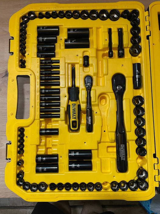 caixa chaves ferramentas dewalt