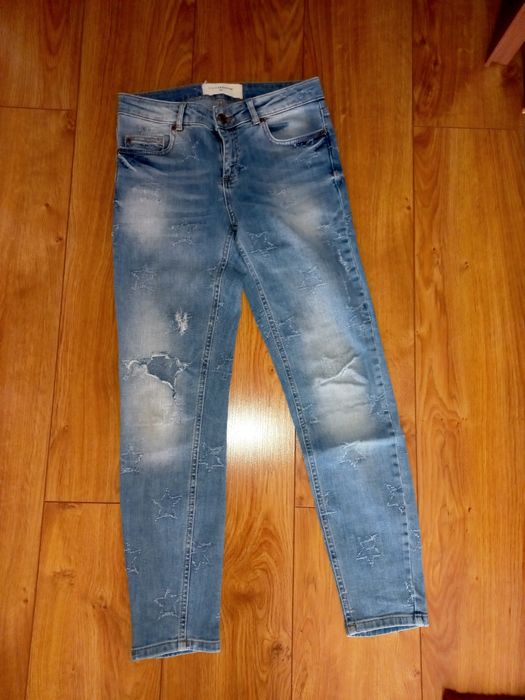 HM jeansy skinny 164 rurki spodnie jeansowe Reserved