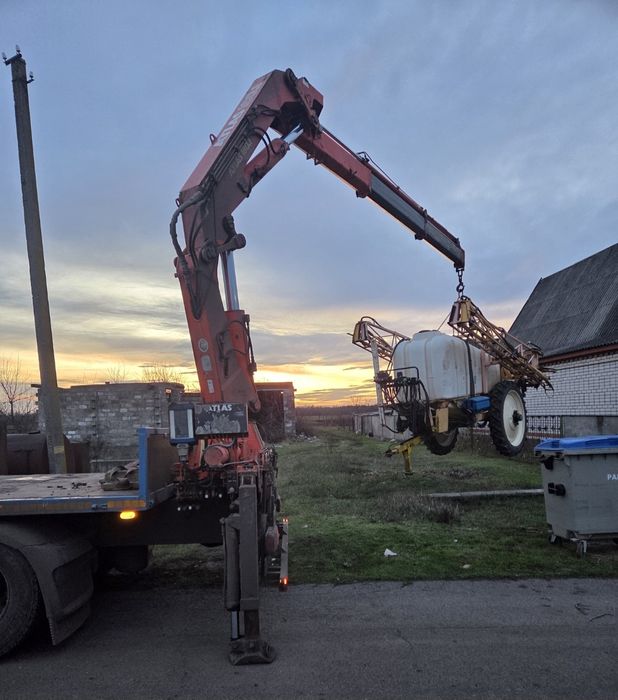 Кран-маніпулятор 10 т | Перевезення, завантаження | Дніпро, область