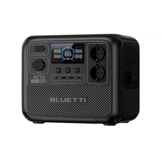 Портативна зарядна станція Bluetti AC70 (1000W/768Wh)