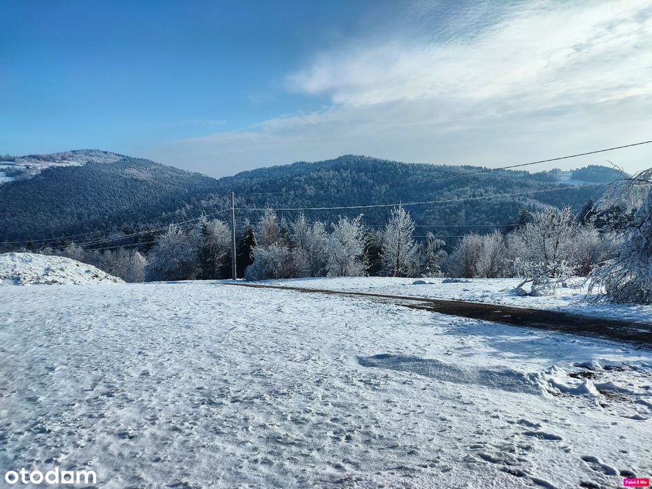 Paszyn k. Nowego Sącza - widokowa działka budowlana