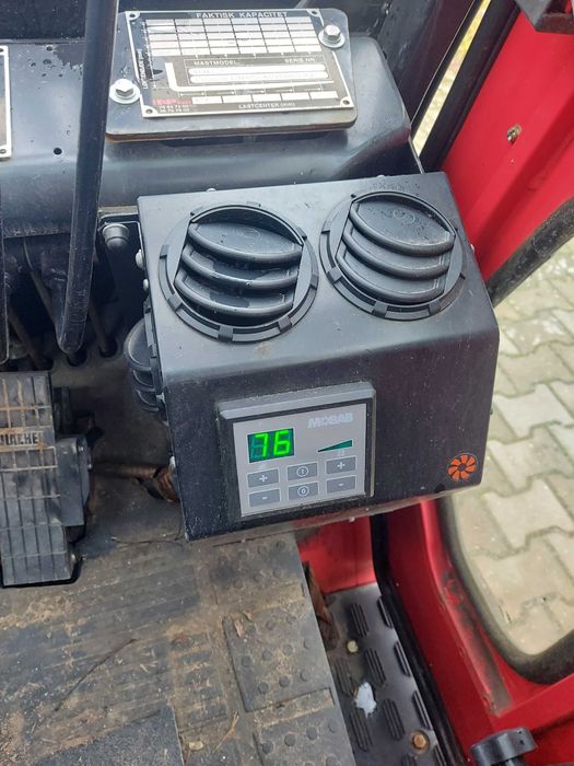 wózek widłowy elektryczny Hangcha 7230, przesuw boczny, duży udzwig