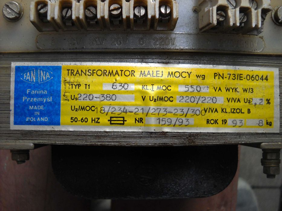 Transformator / prostownik /