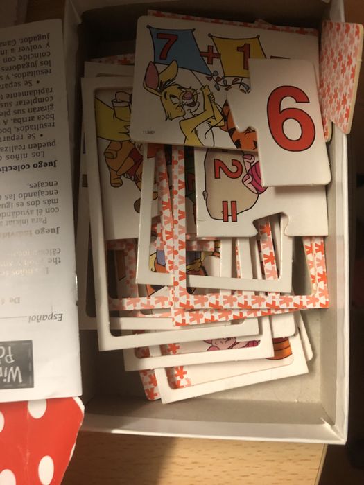 Puzzel didatico de numeros