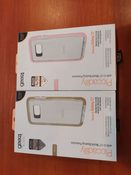 Komplet 2 sztuk etui plecki case gear4 do Samsung Galaxy S7