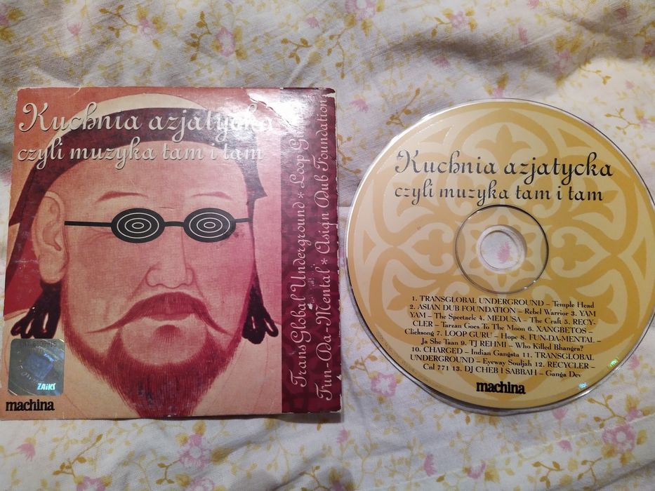 Kuchnia azjatycka czyli muzyka tam i tam, płyta CD, muzyka