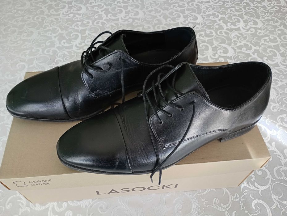 Skórzane buty męskie