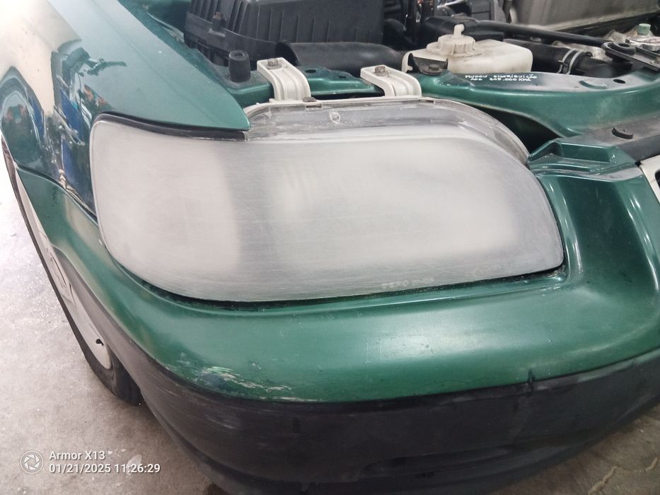 Restauração de ótica faróis