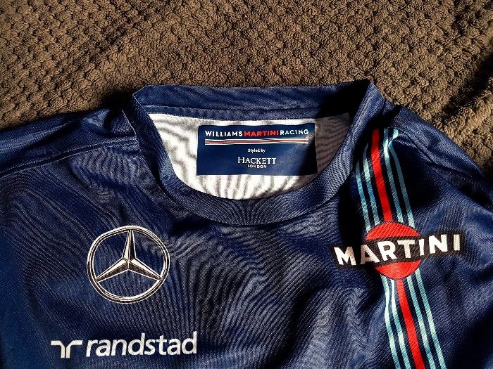 Kolekcjonerska! R. Kubica Williams MARTINI Racing. XL. Okazja!