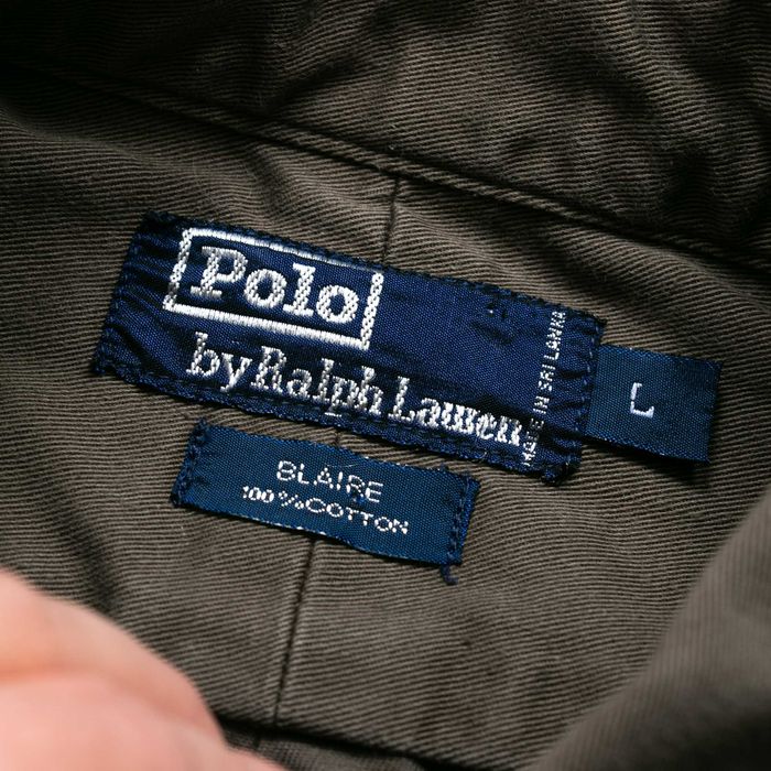 Ralph Lauren Blaire koszula oversize L khaki oldmoney style