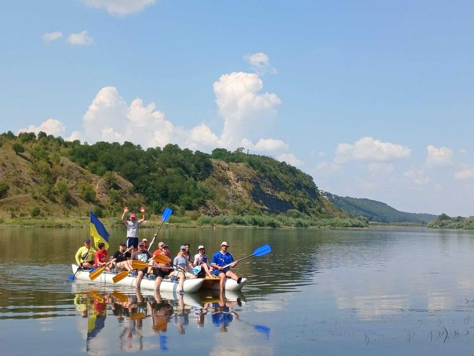 Сплав Дністром та Серетом
