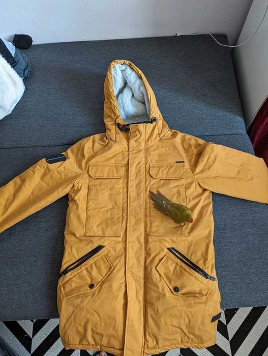 Bardzo ciepla męska parka