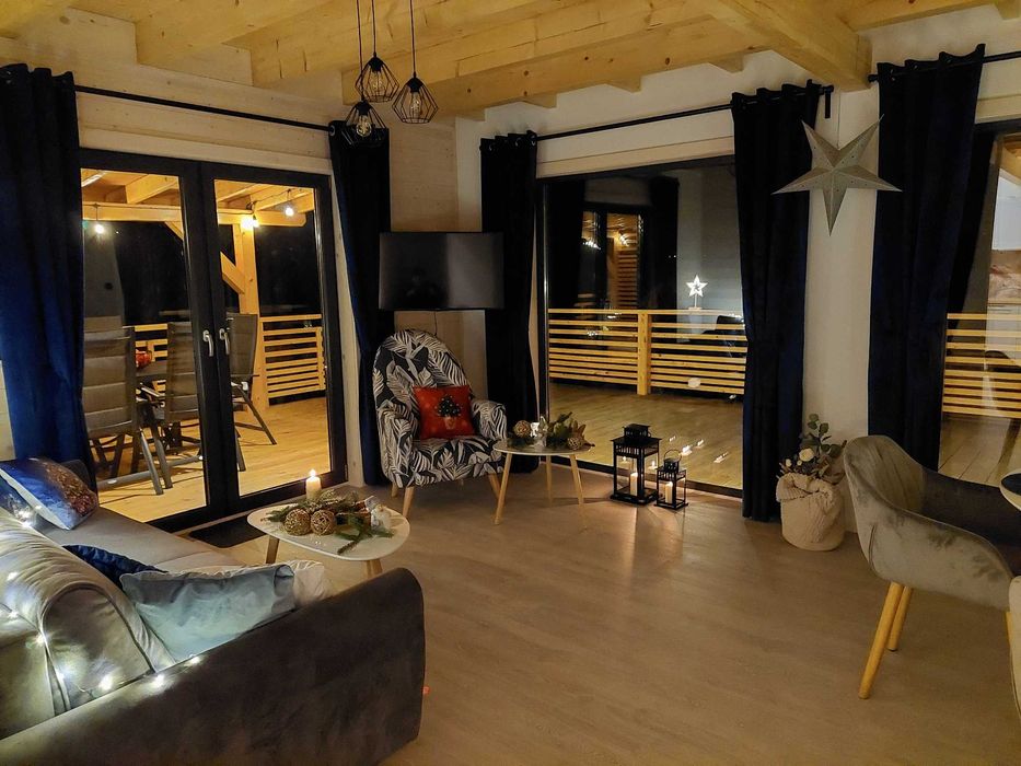 Komfortowe Nowe Domki Domek Góry Beskidy Balia Dąbrówka FERIE