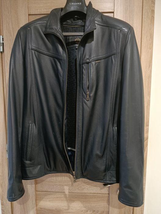 Kurtka skórzana, z ociepleniem, polski producent