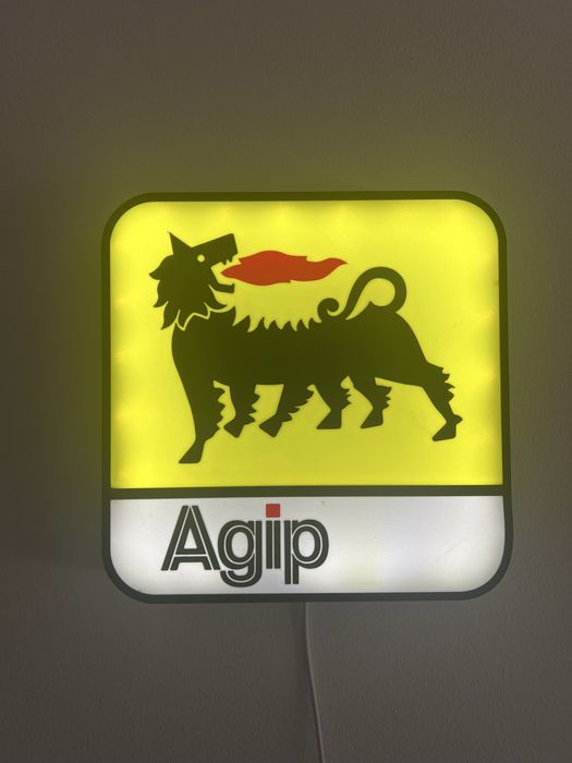 Painel luminoso Agip