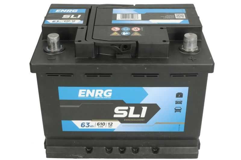 ENRG 12V 63Ah 610A dowóz Автомобильный аккумулятор