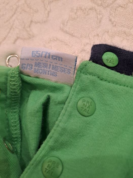 T-shirt + calção 3-6 M