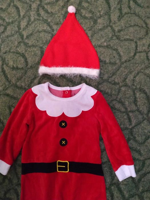 Карнавальный костюм помощника Санты на мальчика 1 год - 1,6 года