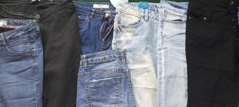 11szt spodni jeans