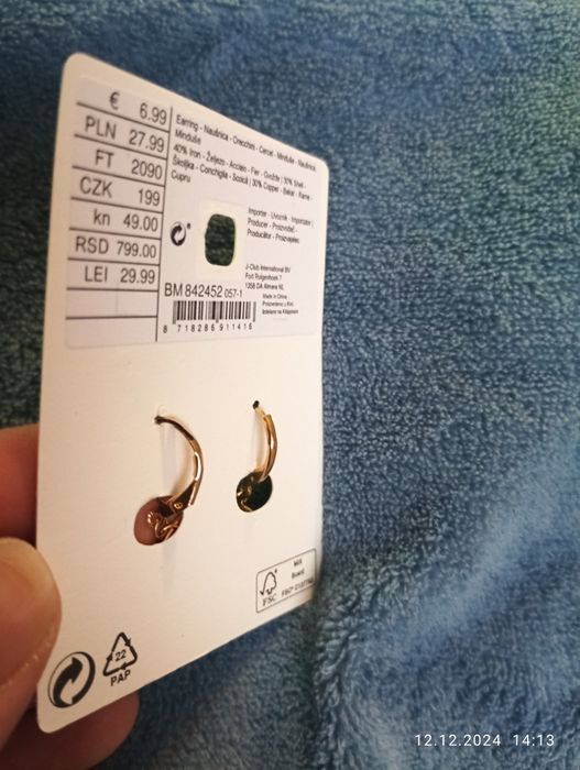 Kolczyki Orsay koła